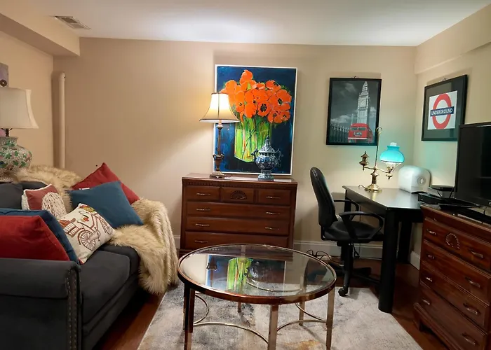 Charming 1-Bedroom Basement Close To Dc Pets Allowed